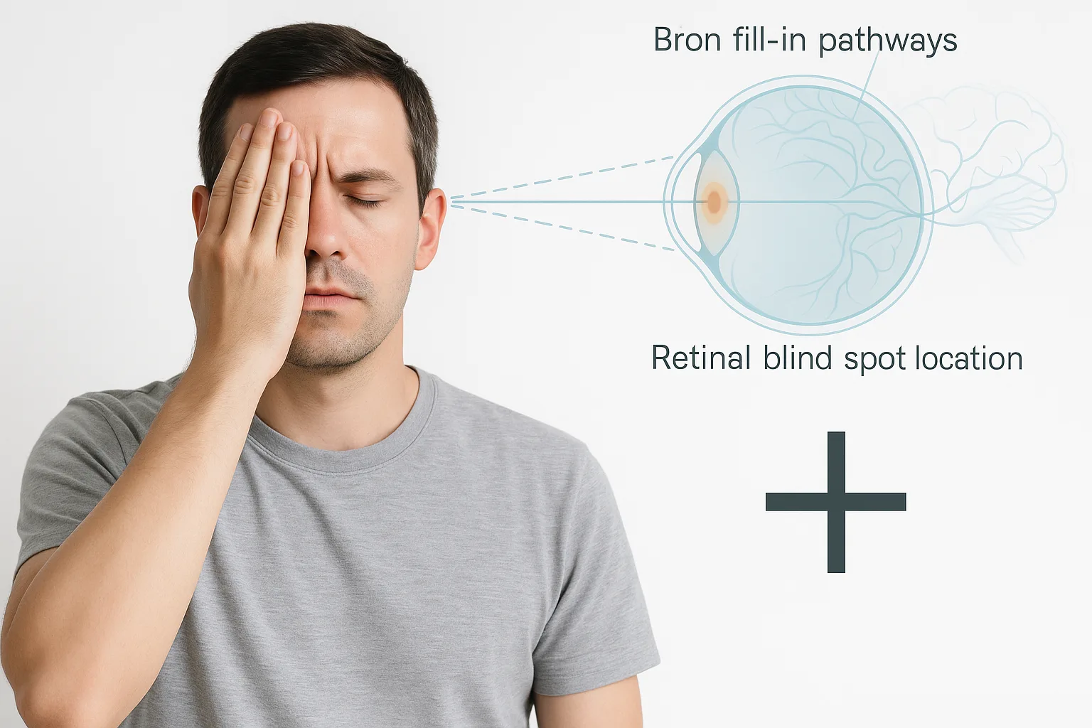 Blind Spot Test: How Your Brain Fills Gaps in Your Vision in 30 Seconds Blind Spot Test: How Your Brain Fills Gaps in Your Vision in 30 Seconds