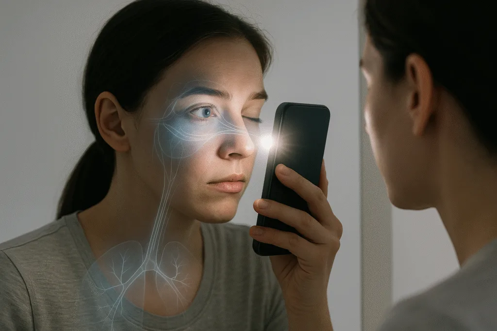 The Flash Pupil Reaction Test: Watch Your Eyes Respond to Sudden Light