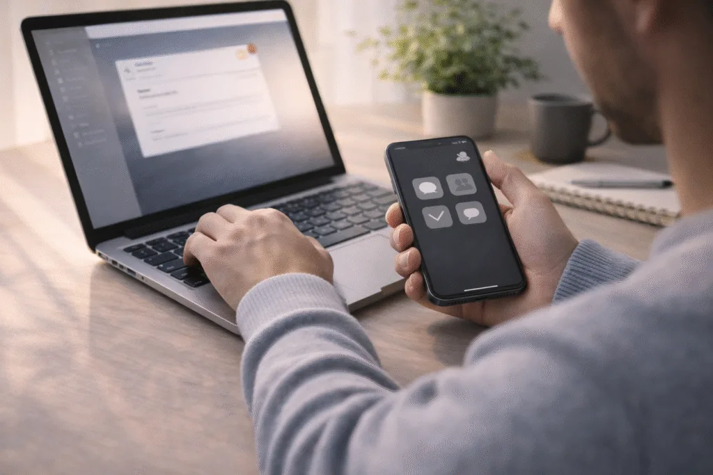 balanced digital habits that dont burn you out lifestyle scene