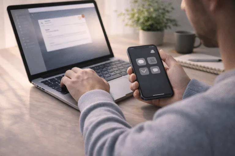 balanced digital habits that dont burn you out lifestyle scene