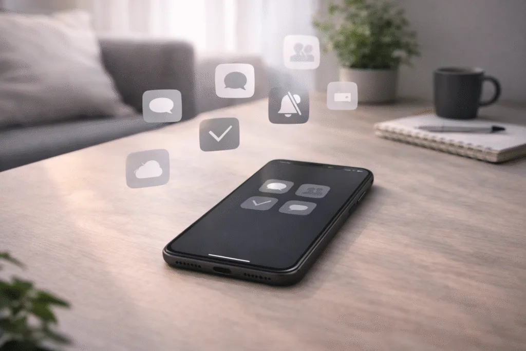 How to Set Up Your Phone for Better Focus and Less Distraction set up your phone for better focus with a clean distraction-free screen